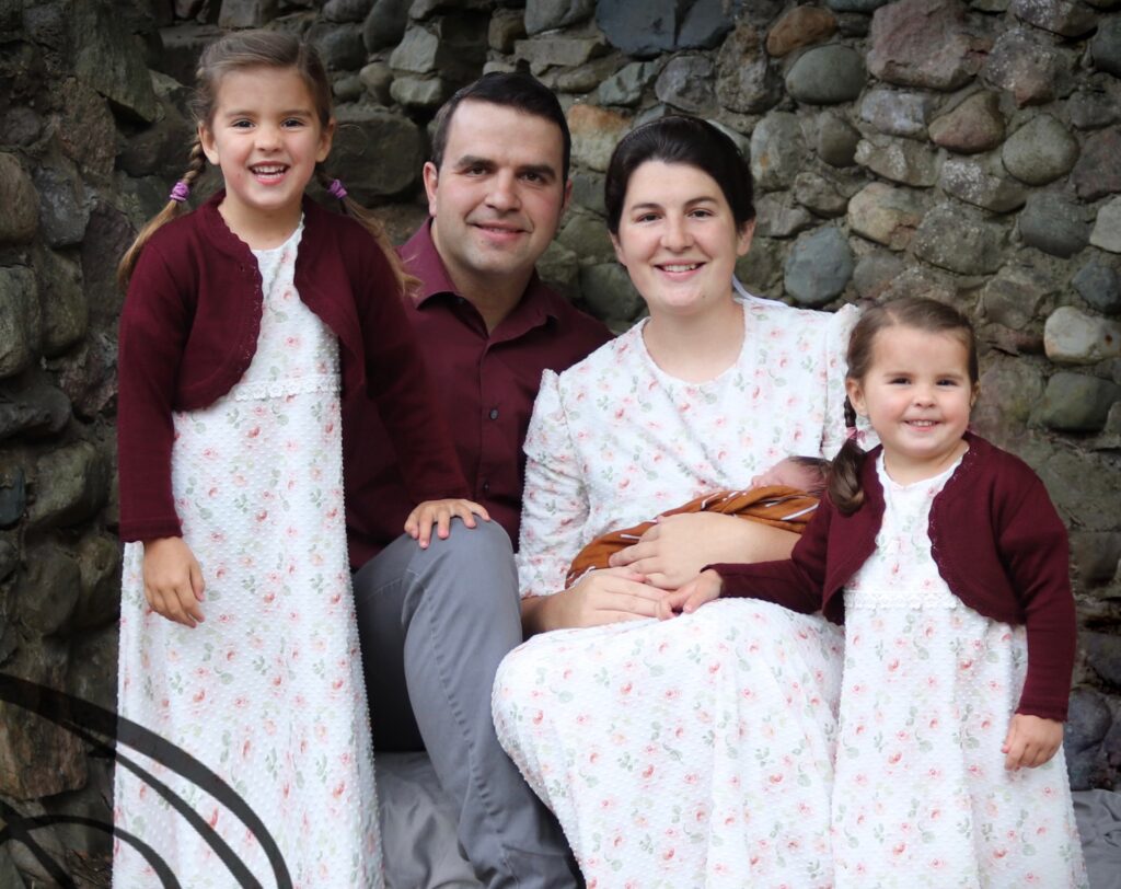 family picture of the owners family